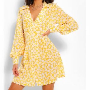 Ditsy Floral Shirt Dress